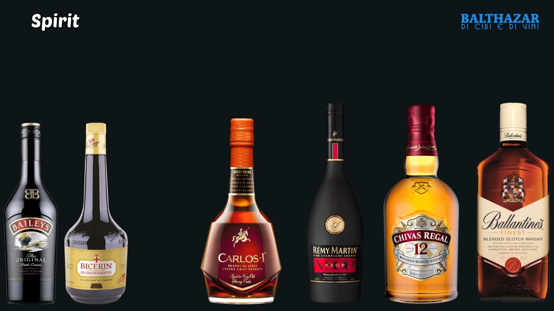 scheda liquori - whisky - cognac - brandy